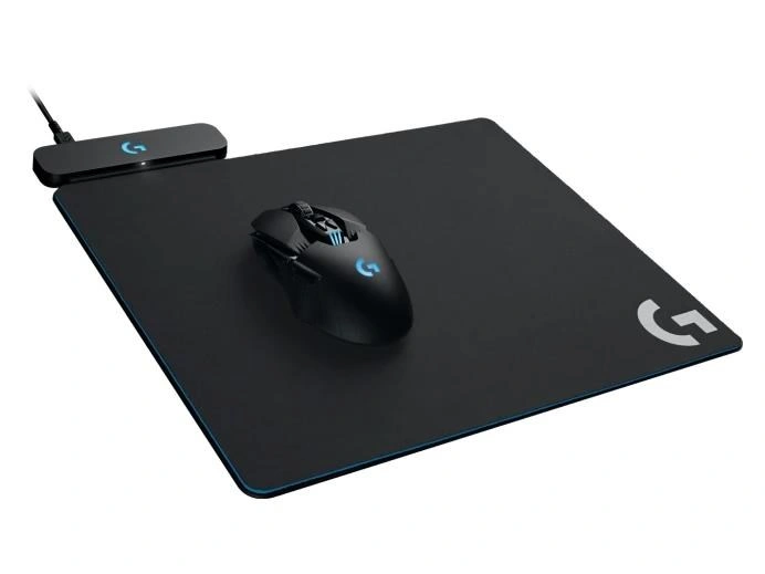 Logitech Powerplay, bezdrátové nabíjení, látková/pevná