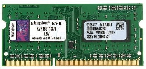 Kingston Value 4GB DDR3 1600 (KVR16S11S8/4)