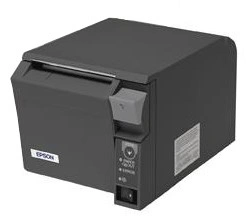 Epson TM-T70II, pokladní tiskárna, serial+USB, zdroj, tmavá