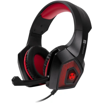 Connect IT Battle Rnbw V2, Black/Red