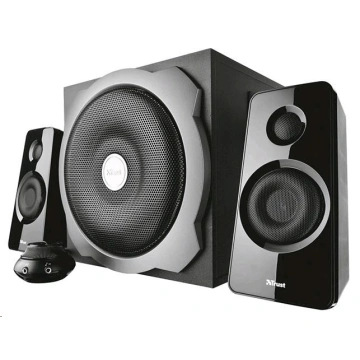 TRUST Tytan 2.1 Subwoofer Speaker Set - černá