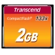 Transcend 2GB CF (133X) memory card (MLC)