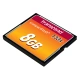 Transcend 8GB CF (133X) memory card (MLC)