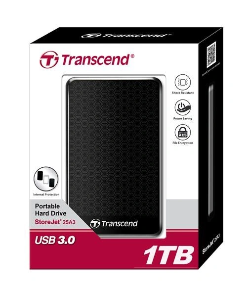 Transcend StoreJet 25A3 - 1TB