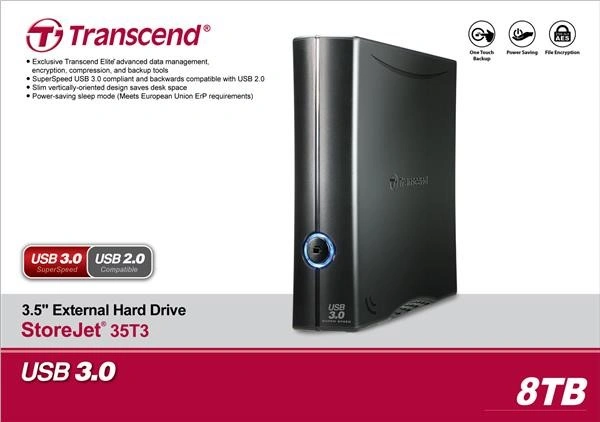 Transcend StoreJet 35T3 externí HDD 3.5"