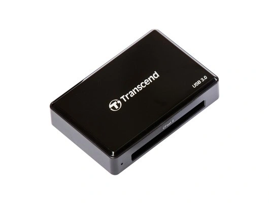 TRANSCEND Card Reader RDF2, USB 3.0, Black