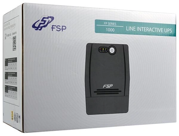 Fortron UPS FSP FP 1000, 1000 VA, line interactive