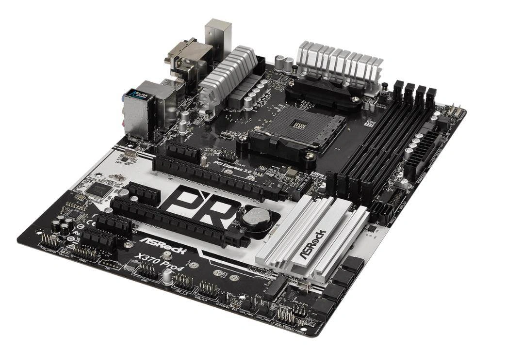 ASRock MB Sc AM4 X370 PRO4, AMD X370, 4xDDR4, VGA