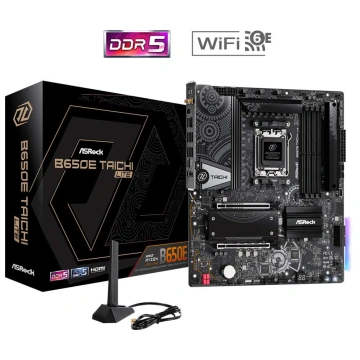 ASRock B650E Taichi Lite AMD B650 AM5 4x DDR5 DIMM 3x M.2 HDMI USB-C WiFi 6E EATX