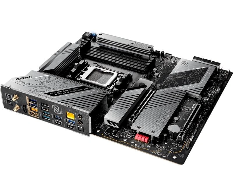 ASRock MB Sc AM5 X870E TAICHI LITE, AMD X870, 4xDDR5, 1xHDMI, 2xThunderbolt, WI-FI