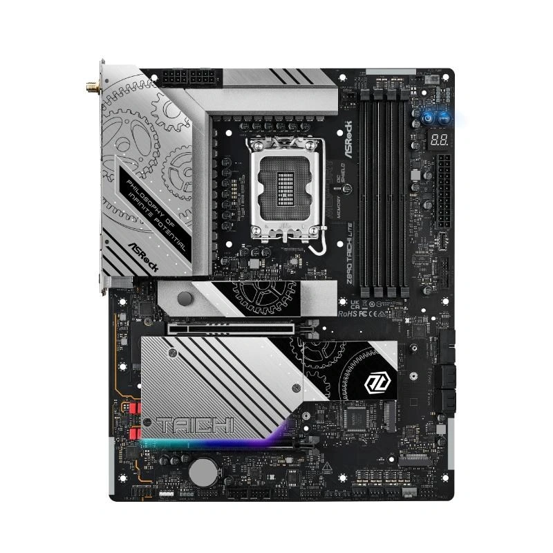 ASRock MB Sc LGA1851 Z890 TAICHI LITE, Intel Z890, 4xDDR5, 1xHDMI, 2xThunderbolt, WI-FI