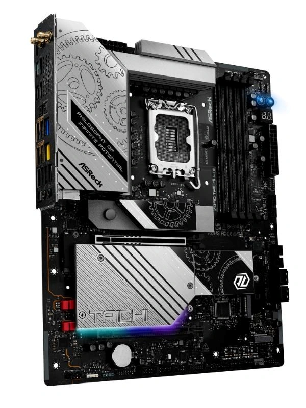 ASRock MB Sc LGA1851 Z890 TAICHI LITE, Intel Z890, 4xDDR5, 1xHDMI, 2xThunderbolt, WI-FI