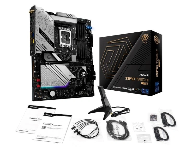 ASRock MB Sc LGA1851 Z890 TAICHI LITE, Intel Z890, 4xDDR5, 1xHDMI, 2xThunderbolt, WI-FI