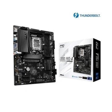 ASRock Z890 Pro-A / Intel Z890 / LGA1851 / 4x DDR5 / 4x M.2 / HDMI / DP / Thunderbolt 4 / USB-C / ATX