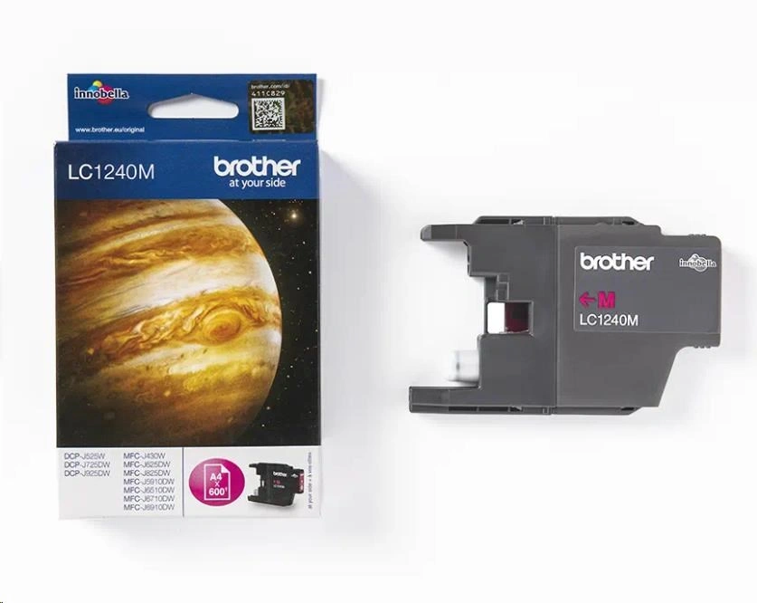 BROTHER INK LC-1240M magenta MFC-J6910DW cca 600