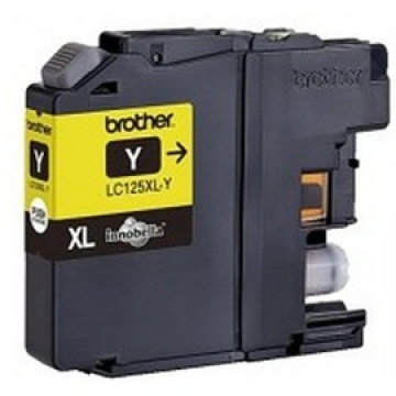 BROTHER INK LC-125XLY, žltý atrament - DCP-J4110DW, MFC-J4410DW, MFC-J4510DW, MFC-J4610DW, MFC-J4710