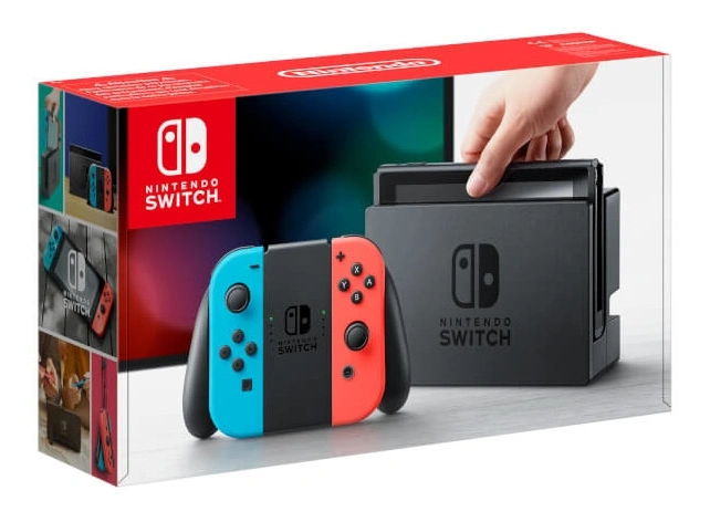 Nintendo Switch - Neon Red&Blue