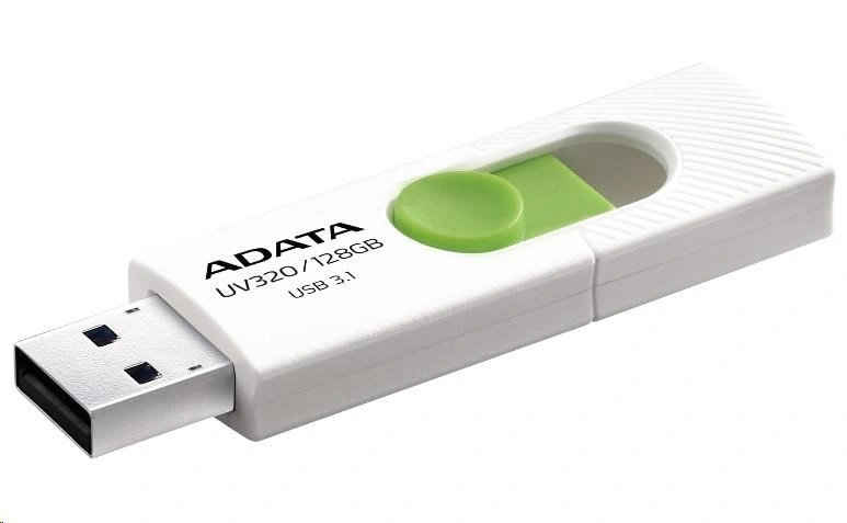 ADATA Flash Disk 128GB USB 3.1 White/Green