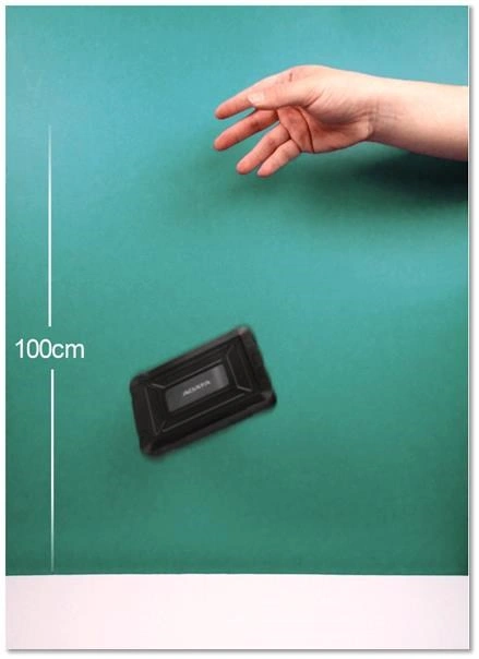 ADATA ED600 externí box, 2,5" - USB 3.1, černá