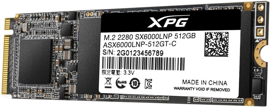 ADATA XPG SX6000 Pro SSD 512GB