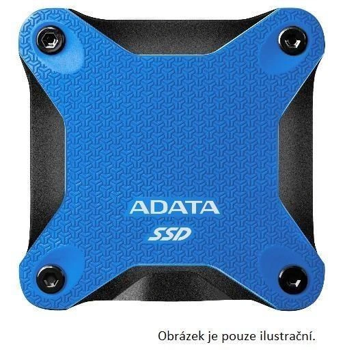 ADATA ASD600Q, USB3.1 - 480GB, červená