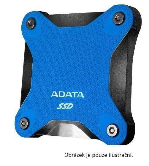 ADATA ASD600Q, USB3.1 - 480GB, červená