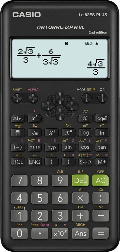 CASIO FX 82ES PLUS školní kalkulačka