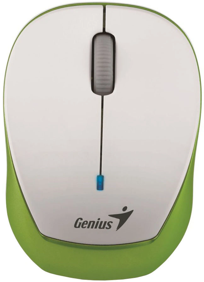 Genius Micro Traveler 9000R V3, bílá/zelená