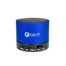 C-TECH repro SPK-04L, bluetooth, modré