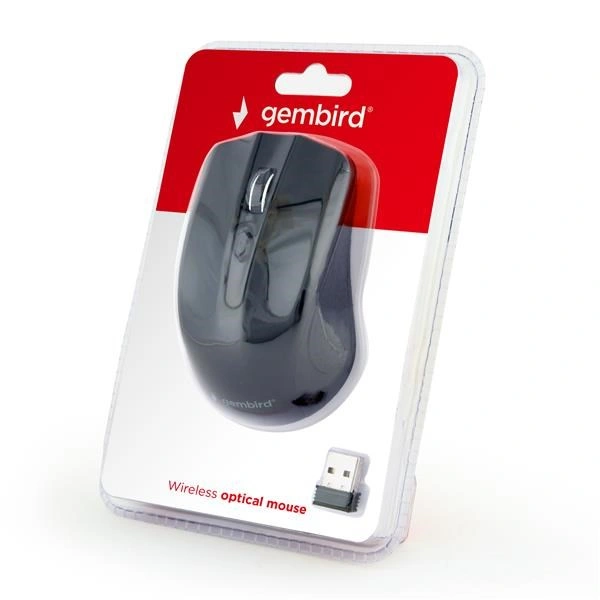 Gembird MUSW-4B-04 Myš bezdrátová, černá