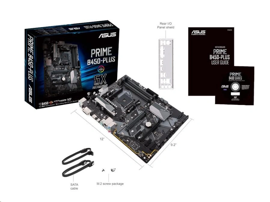 ASUS PRIME B450-PLUS (90MB0YN0-M0EAY0)