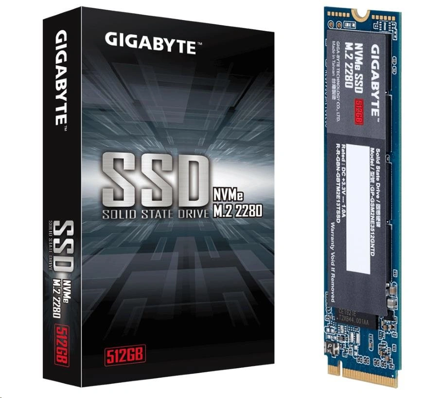 GIGABYTE SSD, M.2 - 512GB