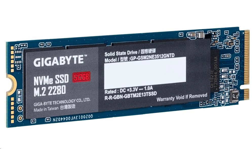 GIGABYTE SSD, M.2 - 512GB