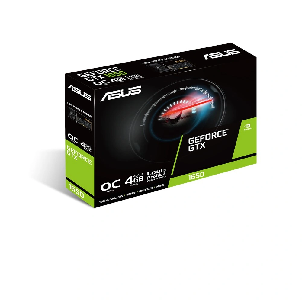 ASUS GTX1650-O4G-LP-BRK NVIDIA GeForce GTX 1650 4 GB GDDR5