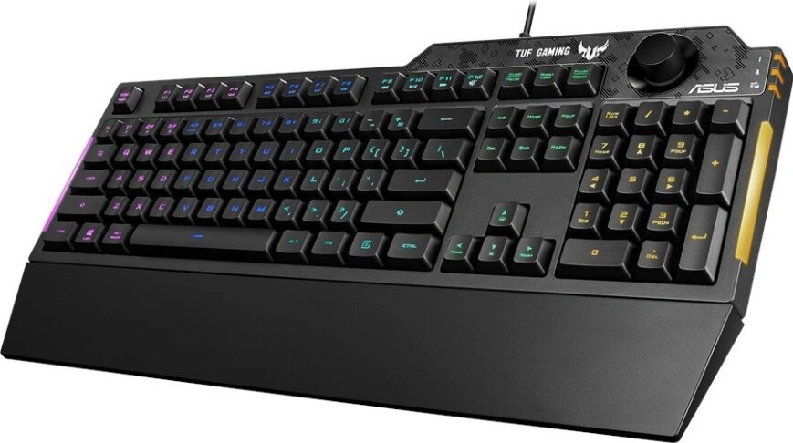 Asus TUF Gaming K1, černá