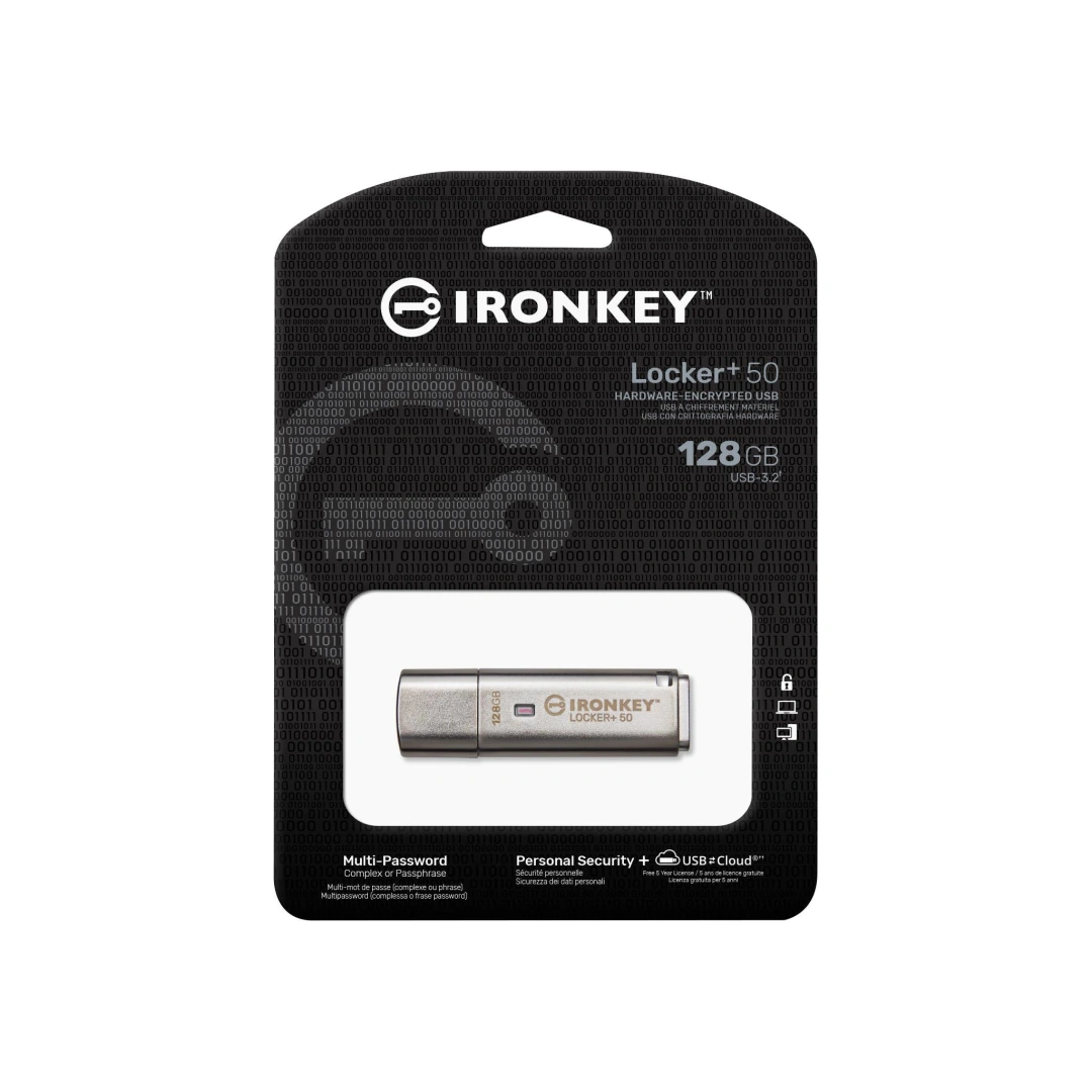 Kingston Flash Disk IronKey 128GB IKLP50 IronKey Locker