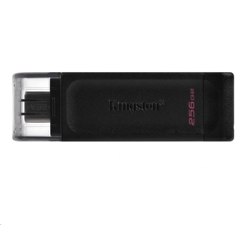 Kingston Flash Disk 256GB DataTraveler DT70 Black