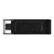 Kingston Flash Disk 256GB DataTraveler DT70 Black