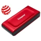 Kingston XS1000 - 2TB, red