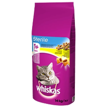 WHISKAS Sterile kureci 14kg