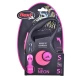 Flexi New Neon S pásek 5 m pink 15 kg