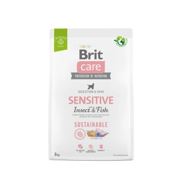 Brit Care Dog Sustainable Sensitive - fish and insect, 3kg