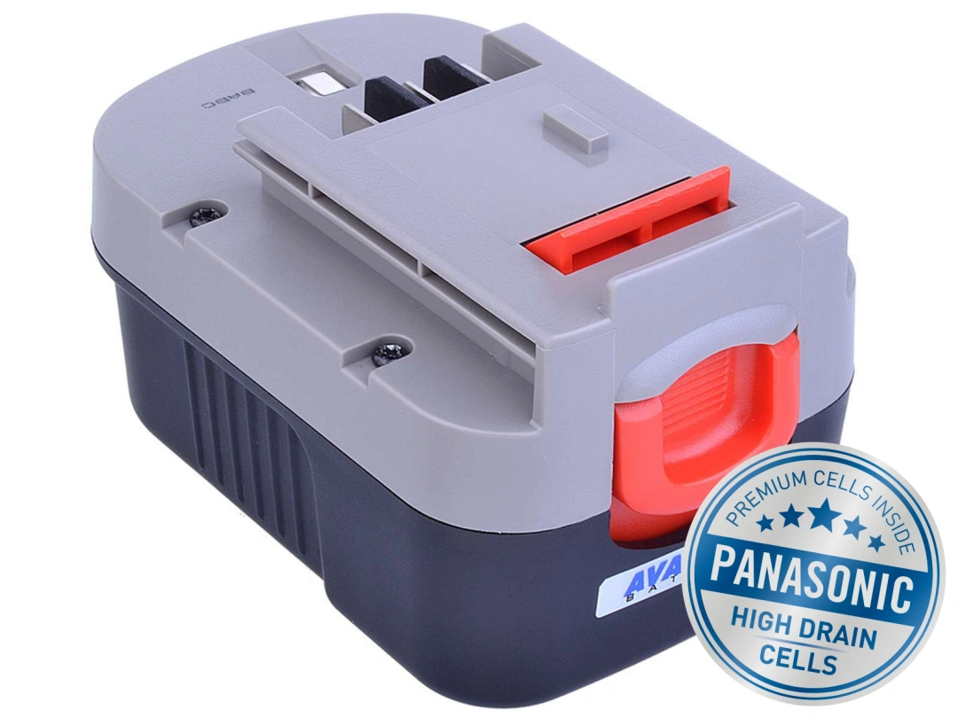 AVACOM baterie pro BLACK & DECKER A144, A1714 Ni-MH 14,4V 3000mAh, články PANASONIC