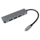 PremiumCord USB-C na HDMI + USB3.0 + 2x USB2.0 + PD(power delivery) adaptér