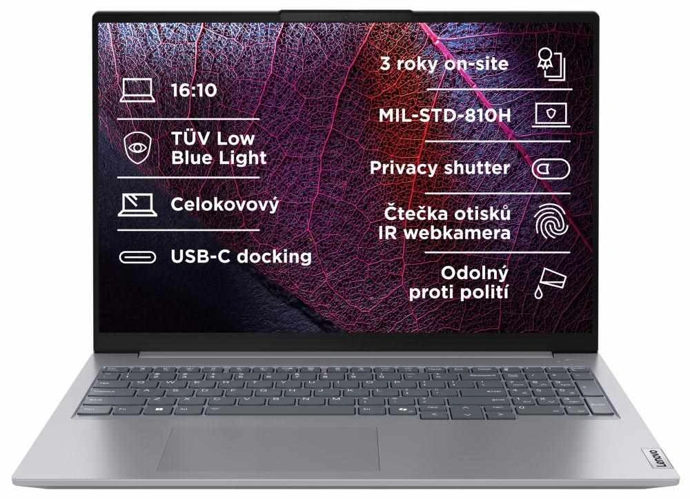 Lenovo ThinkBook 16 G7 ARP, šedá