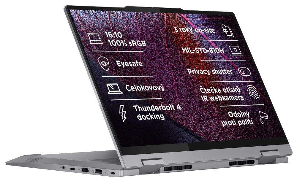 Lenovo ThinkBook 14 2-in-1 G4 IML, šedá