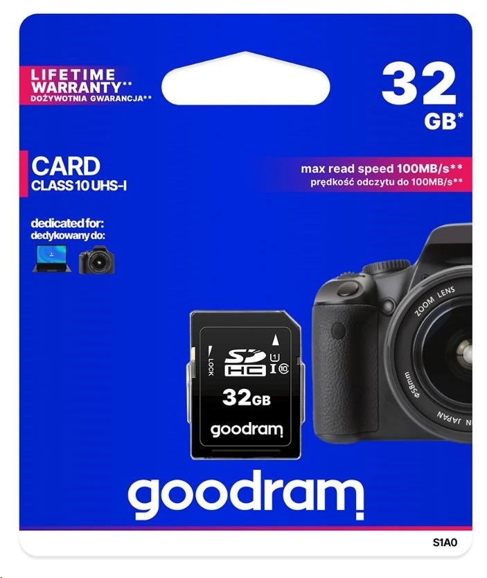 GOODRAM SDHC karta 32GB (S1A0-0320R12)