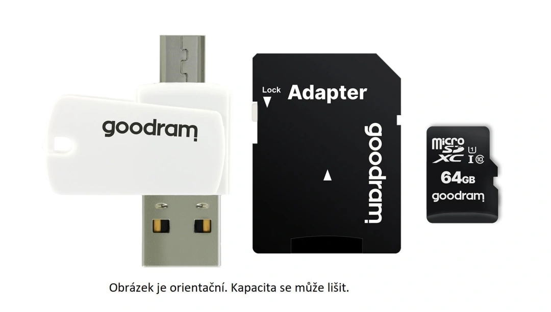 GOODRAM microSDXC karta 64GB M1A4 All-in-one 