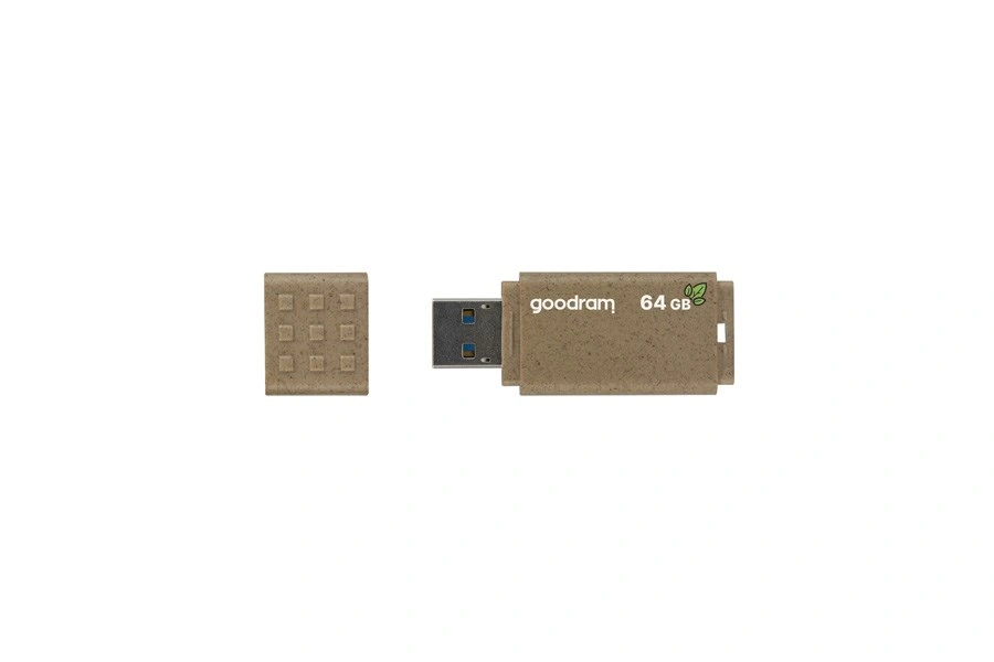 GoodRam 64GB USB Flash 3.0 UME3 ECO FRIENDLY hnědá