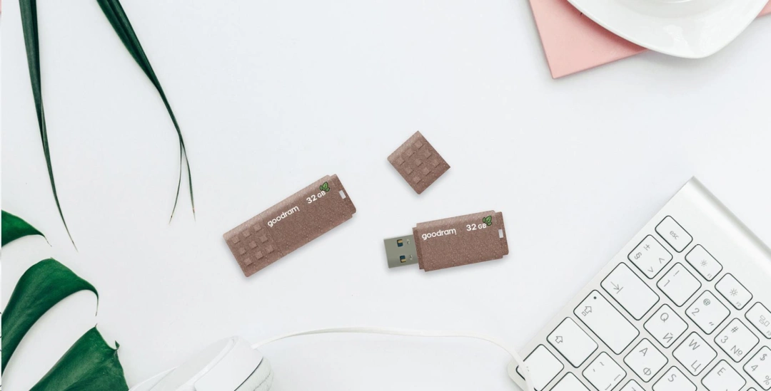 GoodRam 64GB USB Flash 3.0 UME3 ECO FRIENDLY hnědá